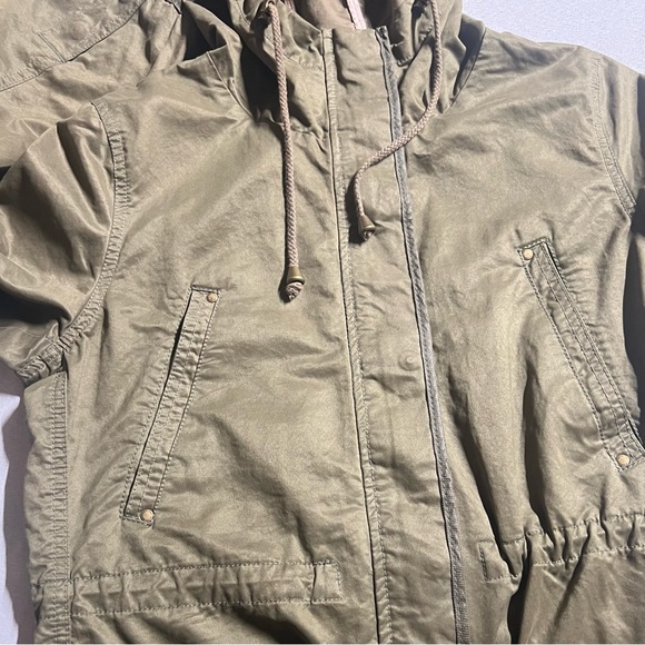 Ladies Army green Jacket size 8 - Picture 4 of 6